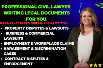 draft eeoc and ada complaints, motions, appeals, and investigations USA