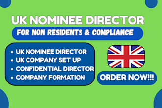 be your UK nominee director and shareholder for offshore company