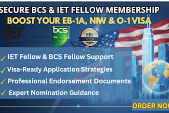 secure ieee bcs iet fellow or senior membership for eb1 niw o1 visa