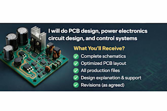 design power electronics circuit design and control system
