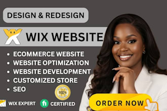 build wix pet store website design wix studio ecommerce store redesign with SEO