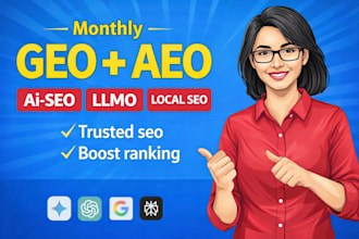 boost your organic visibility by doing GEO, aeo of your website