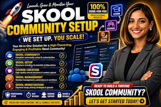 setup monetised skool community healthcare course creation skool automation