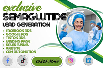 semaglutide leads semaglutide landing page semaglutide funnel spa facebook ads