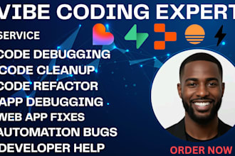 fix vibe coding errors, bugs and cleanup your loveable, replit,base44, bolt apps