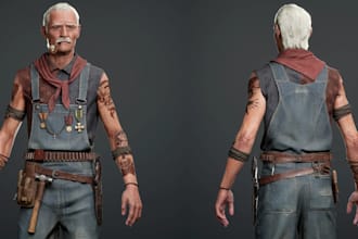 ue5 virtual human model,3d avatar metahuman character,real skinning tattoo,rig3d