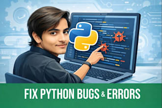 fix python bugs and errors in your code