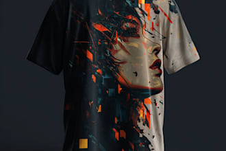 do minimalist t shirt design and typography t shirt design