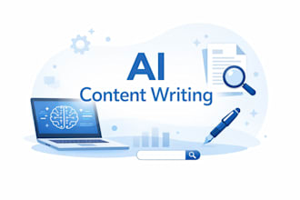 write SEO blog posts and ai assisted content