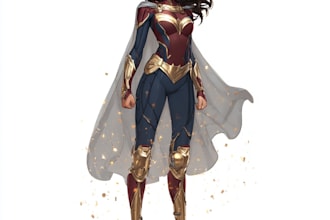 draw you like a custom superhero