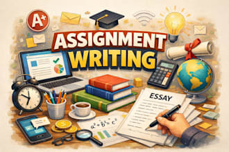 provide professional assignment writing and editing services
