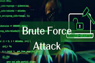 cracked any password on your files with brute force attack password attack