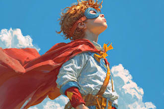 create fantasy, sci fi, character with hyperrealistic style