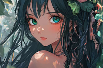 make a anime character
