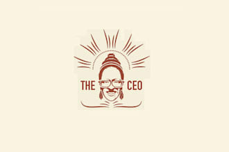 design modern minimalist custom brand logo for your business
