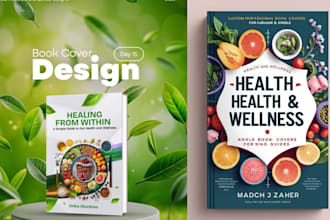 design a professional ebook cover, ebook layout, and ebook formatting in canva