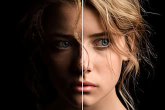 upscale, sharpen, and enhance photo quality professionally