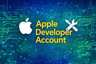 help setup verified apple developer account for publishing apps