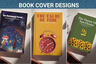 design professional fiction  nonfiction book and  ebook covers for amazon KDP