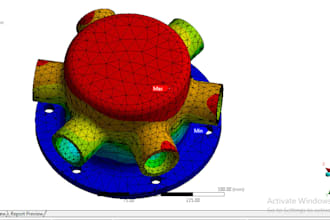 do fatigue, static structural and thermal analysis with fea