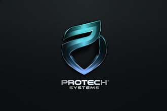 do security badge protection eye cyber logo design