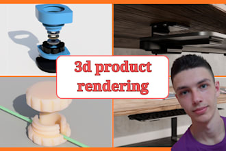 create photorealistic 3d product rendering