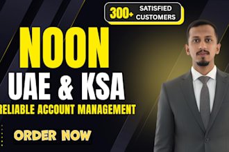 do noon uae and ksa virtual assistant for account management