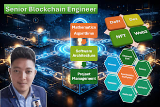 develop dapp, defi, nfts in solana, sui, evm