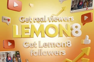 promote lemon8 and videos to real viewers and lemon8 followers
