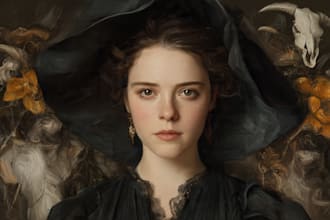 draw digital oil painting