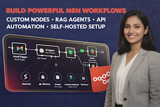 build powerful n8n workflows, ai agents, and API automations