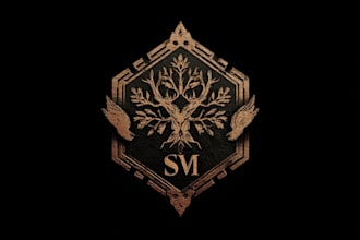 make an fantasy rpg logo dnd image for you
