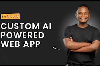 build a custom ai powered web app