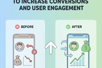 improve your UX to increase conversions and user engagement