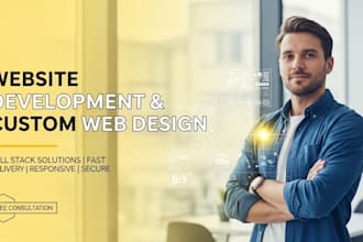 build full stack website and custom website development