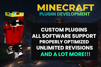 create custom minecraft plugins