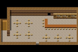 create prototype map of your idea in rpg maker vx ace or mv