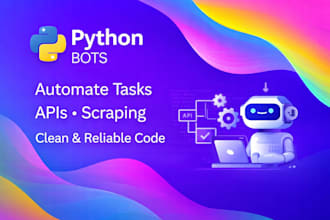 automate your tasks with a custom python bot or script