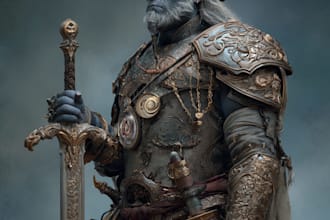 do fantasy character art