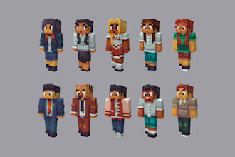 create you a custom minecraft skin