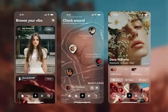 create a tinder like dating app with chat and matching system