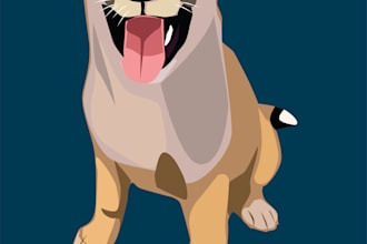 do personalised vector arts