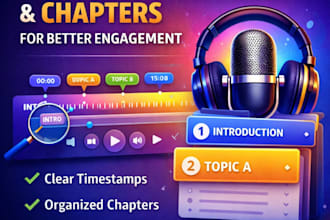 add podcast timestamps and chapters for better engagement