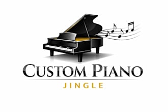 create a custom piano jingle for your brand or project