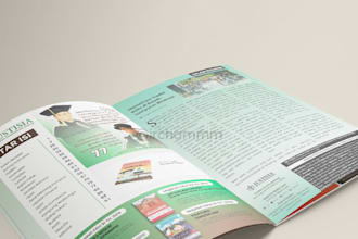 design clean editorial magazine layout using adobe indesign