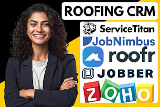 setup roofing crm roofr acculynx jobnimbus roofsnap leap proline jobber zoho