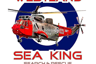 design high quality helicopter vintage logo with t shirt design
