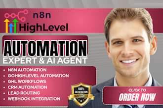 create n8n automation, n8n n8n workflow gohighlevel automation