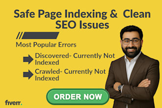 fix google search console errors, page indexing issues and coverage errors