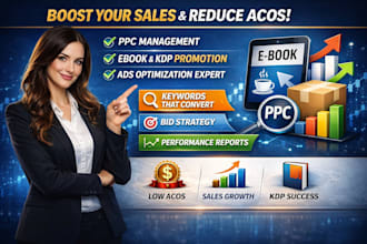 optimize amazon ads PPC campaigns and promote your amazon ebook